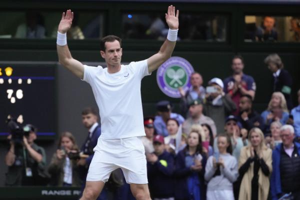 安迪·穆雷(Andy Murray)的温网告别之旅以在双打比赛中输给他的兄弟开始