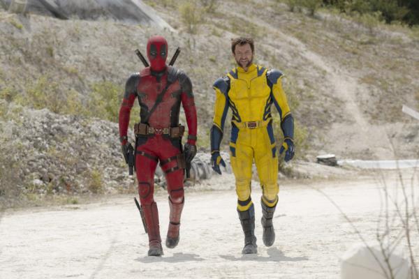 《死侍与金刚狼》(Deadpool & Wolverine)目前首周末票房排名第六